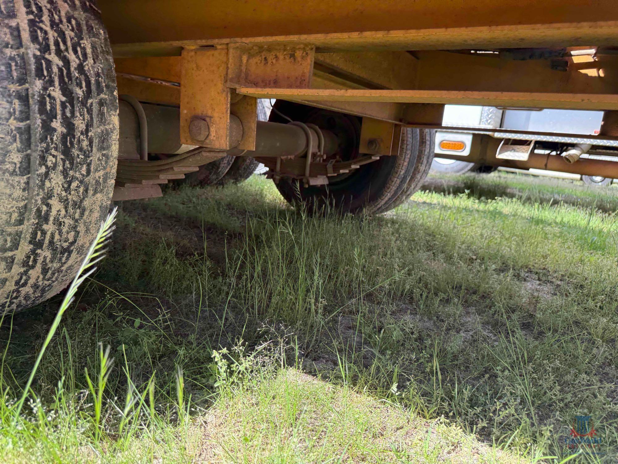 BETTER BUILT TANDEM AXLE EQUIPMENT TRAILER, VIN #4MNFP2924H1000558