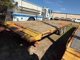 BETTER BUILT TANDEM AXLE EQUIPMENT TRAILER, VIN #4MNFP2924H1000558