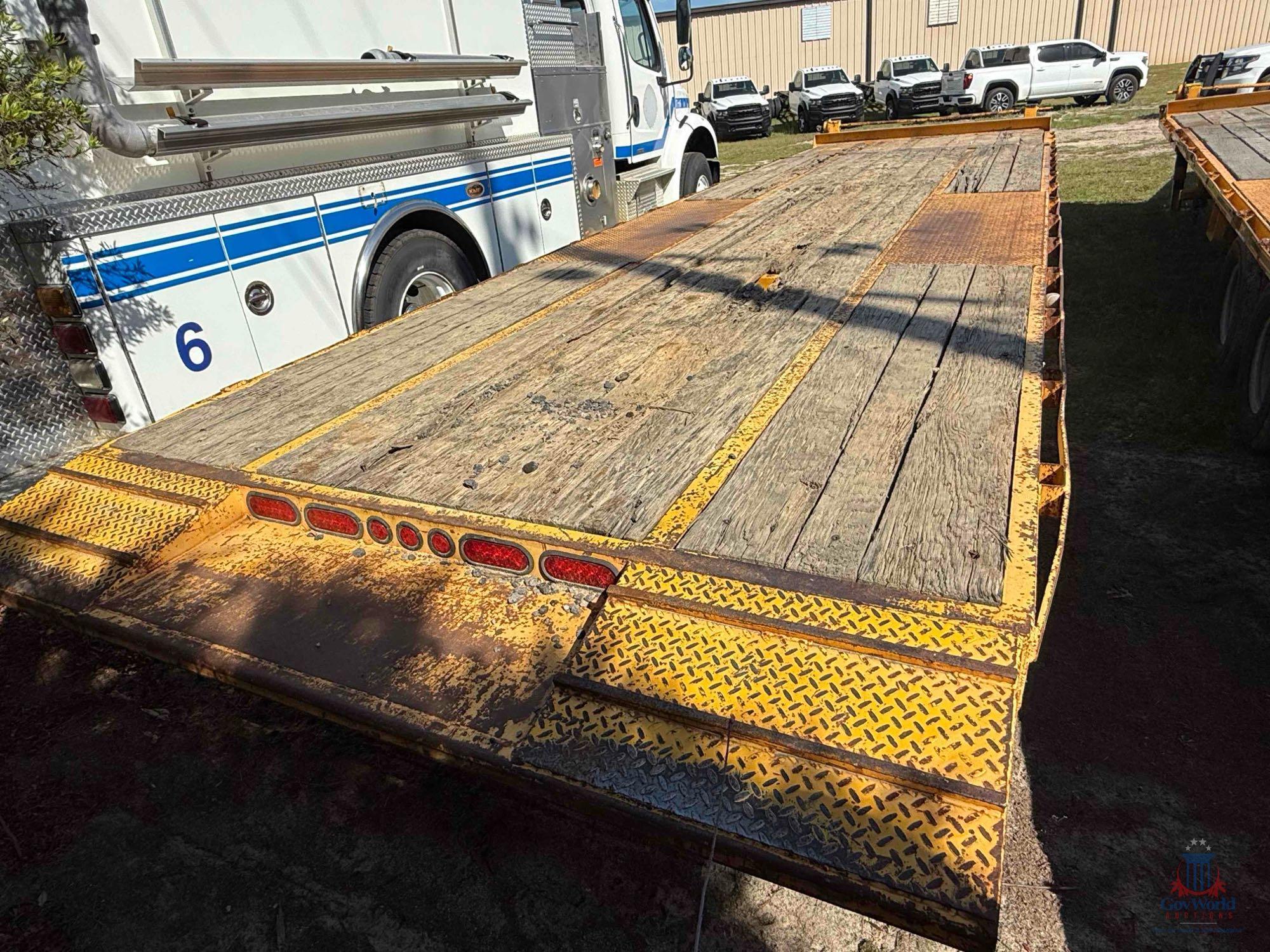 BETTER BUILT TANDEM AXLE EQUIPMENT TRAILER, VIN #4MNFP2924H1000558