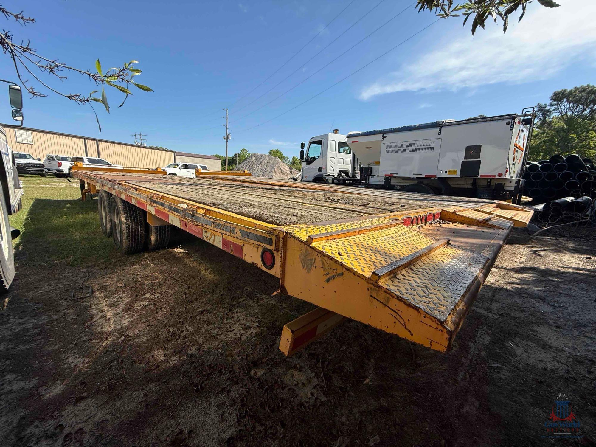 BETTER BUILT TANDEM AXLE EQUIPMENT TRAILER, VIN #4MNFP2924H1000558