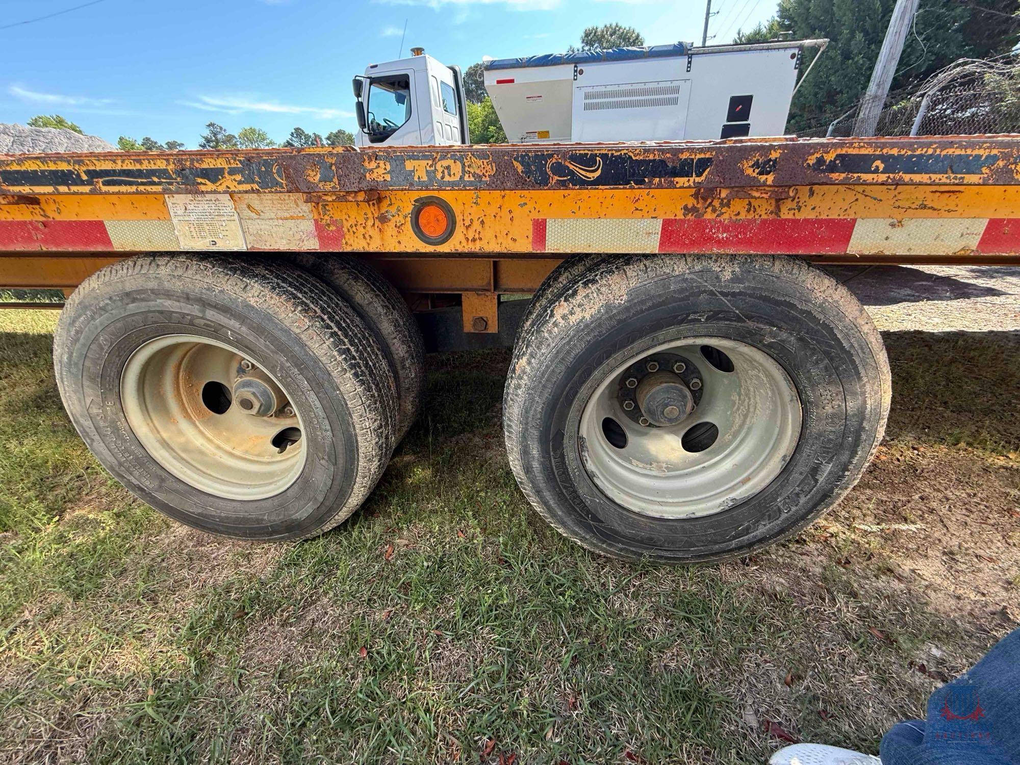 BETTER BUILT TANDEM AXLE EQUIPMENT TRAILER, VIN #4MNFP2924H1000558