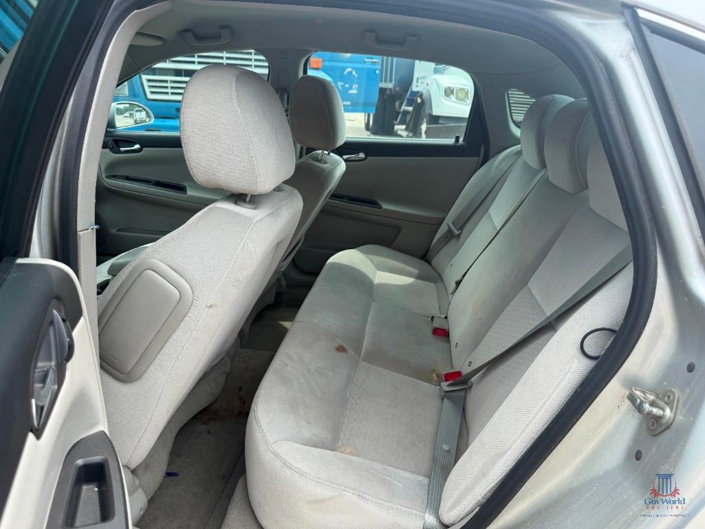 2011 Chevrolet Impala Passenger Car, VIN # 2G1WF5EK7B1152681