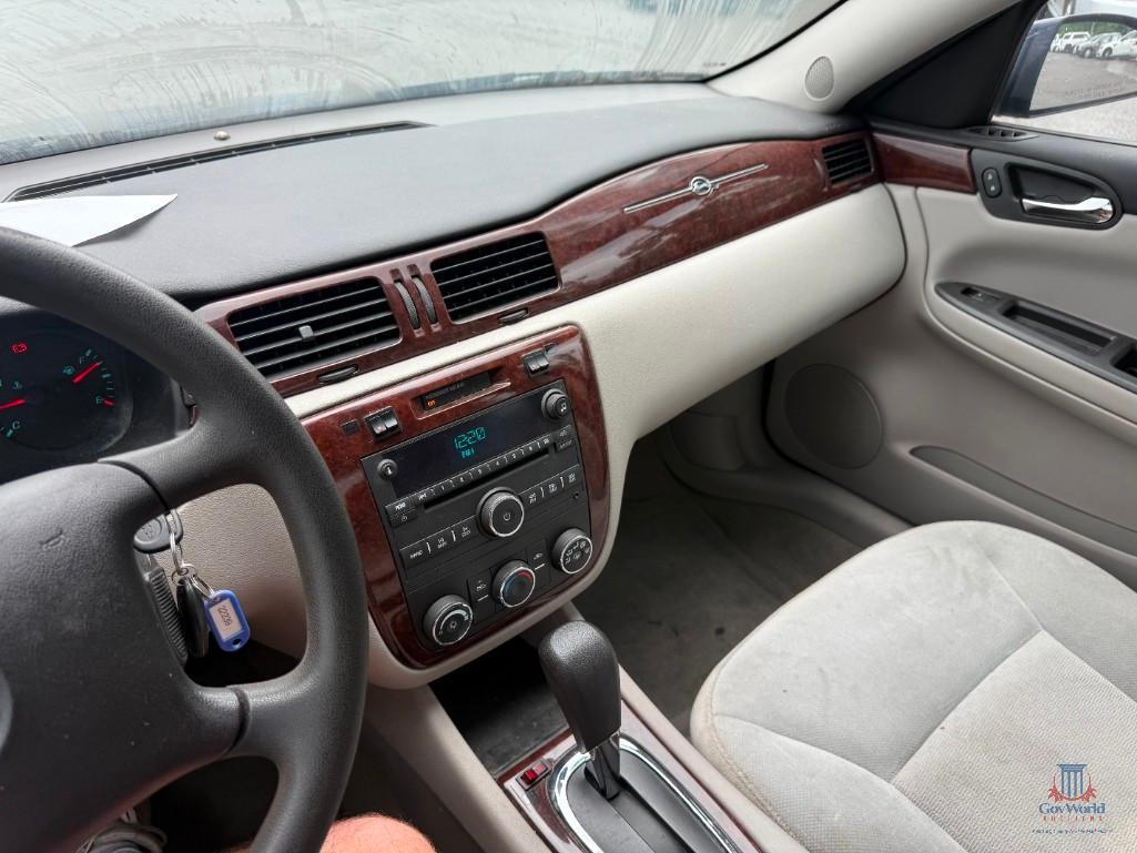 2011 Chevrolet Impala Passenger Car, VIN # 2G1WF5EK7B1153426