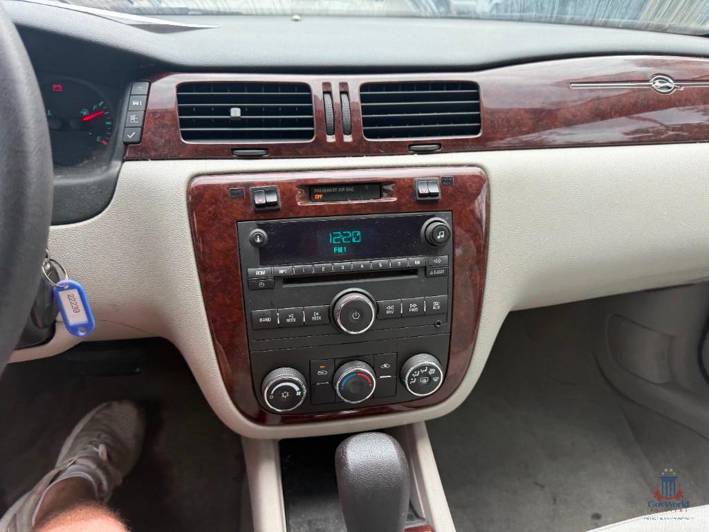 2011 Chevrolet Impala Passenger Car, VIN # 2G1WF5EK7B1153426