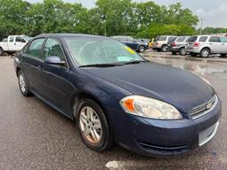 2011 Chevrolet Impala Passenger Car, VIN # 2G1WF5EK7B1153426