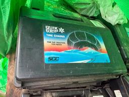 (2) PALLETS CONSISTING OF SECURITY QUICK TRIP SNOW CHAINS