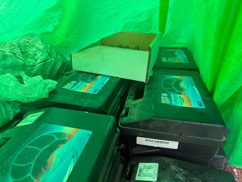 (2) PALLETS CONSISTING OF SECURITY QUICK TRIP SNOW CHAINS