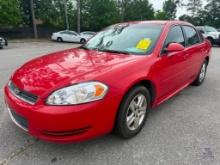 2011 Chevrolet Impala Passenger Car, VIN # 2G1WF5EK8B1320330