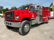 2000 GMC TOPKICK C8500 PUMP Truck, VIN # 1GDS7H1C9YJ527628