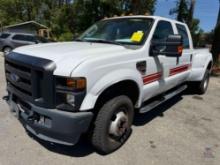 2008 Ford F-350 Pickup Truck, VIN # 1FTWW33R28ED80249