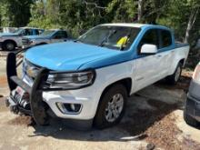 2016 Chevrolet Colorado Pickup Truck, VIN # 1GCGTCE32G1342936