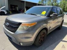 2013 Ford Explorer Multipurpose Vehicle (MPV), VIN # 1FM5K8AR8DGB30046