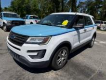 2016 Ford Explorer Multipurpose Vehicle (MPV), VIN # 1FM5K8AR5GGB19591