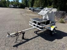 2017 RU2 SYSTEMS SMART-650 RADAR SPEED TRAILER, VIN#1R9BR0814HJ482145