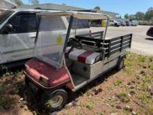 CLUB CAR CARRYALL UTILITY GOLF CART,SER#JG9736601795