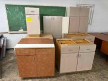 WOOD CABINETS & DRAWERS
