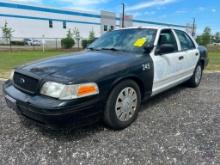 2009 Ford Crown Victoria Passenger Car, VIN # 2FAHP71VX9X115260
