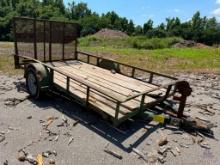 PARK PERFORMANCE SINGLE AXLE UTILITY TRAILER, *INVOICE ONLY*