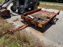 HARDEE UT452 SINGLE AXLE TRAILER, VIN-1H9ATI079JL059152