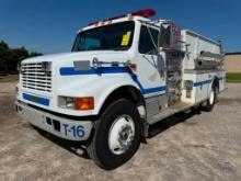 2001 International 4900 Tanker Truck, VIN # 1HTSDADR21H294101
