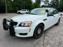 2013 Chevrolet Caprice Passenger Car, VIN # 6G1MK5U25DL822345