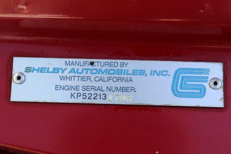 1989 Shelby CSX VNT