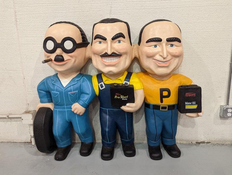 Pep Boys Statue