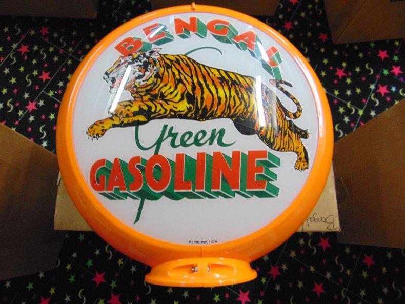 Set of 6 Gas Pump Globes - Animal Themed