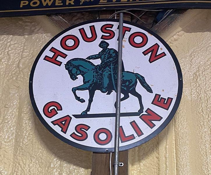 Houston Gasoline Sign