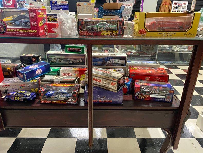 Cases of Model Cars and Toys