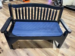 Set of 5 Black Benches