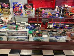 Cases of Model Cars and Toys