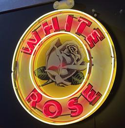 0 White Rose  Neon
