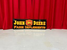 John Deere Farm Implements Sign