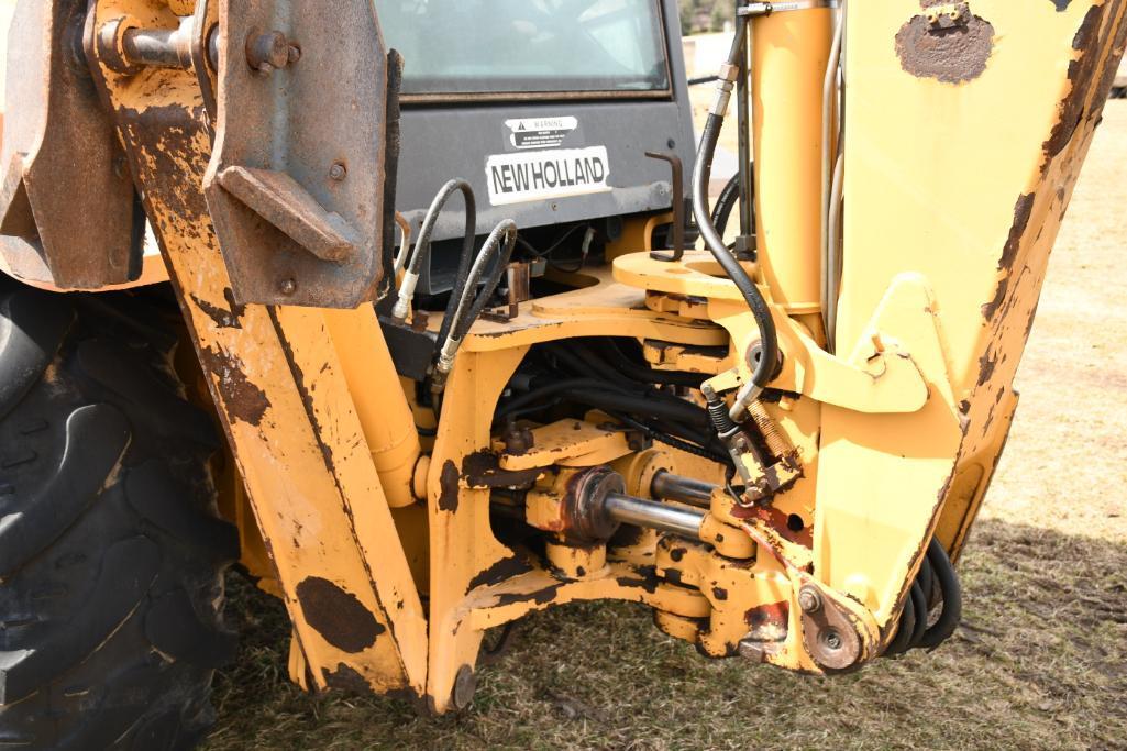 NEW HOLLAND 555E BACKHOE