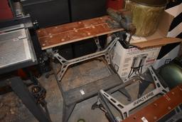 Black and Decker work mate table with Bench Vice