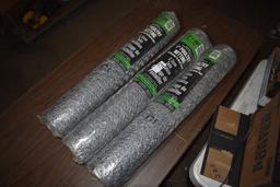 3 brand new rolls of 2'x50' chicken wire
