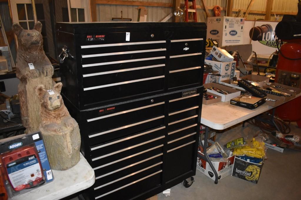 Craftsman Two Section Rolling Tool Box