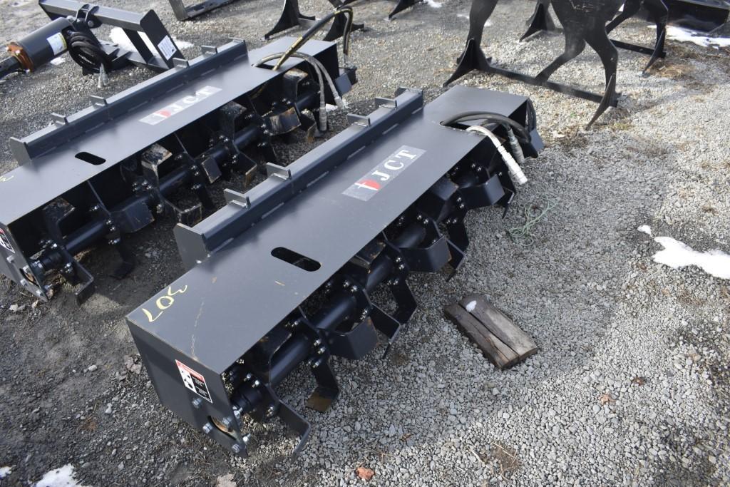 New JCT Skidsteer mounted Rototiller