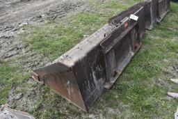 82in Skid Steer Quick Tach Bucket