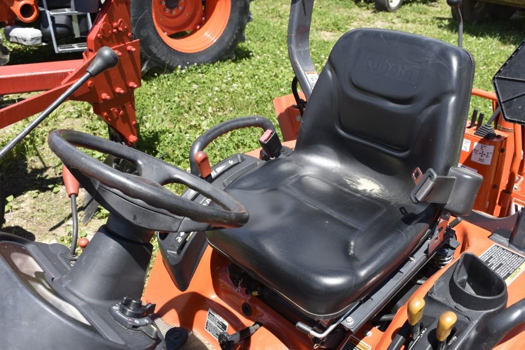 Kubota BX25 Hydro Tractor Mower Loader Backhoe
