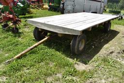 16' Flat Deck Hay Wagon with New Holland Gear
