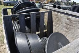 pallet box of drainage caps