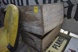 Yuengling and Son inc crate and Daeuffer Lieberman crate