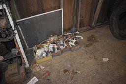 Large Group of contents in corners and on wall