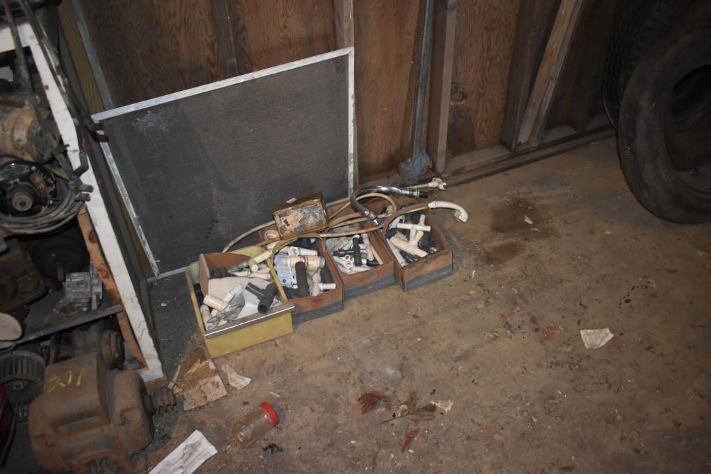 Large Group of contents in corners and on wall