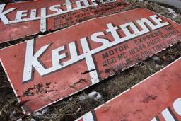 Keystone Motor Express inc sign