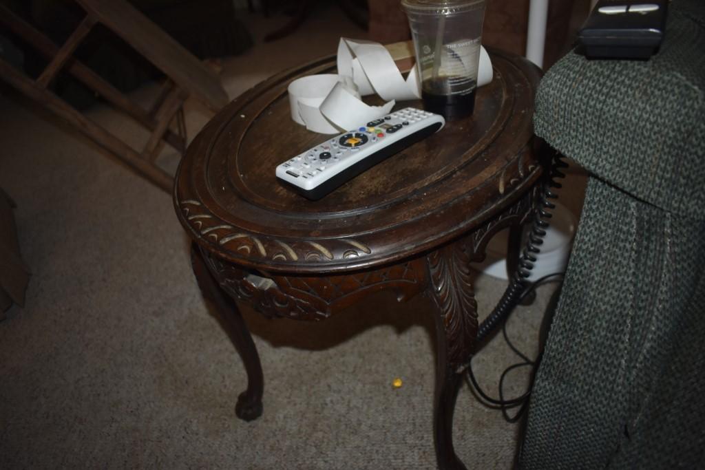 little wooden table