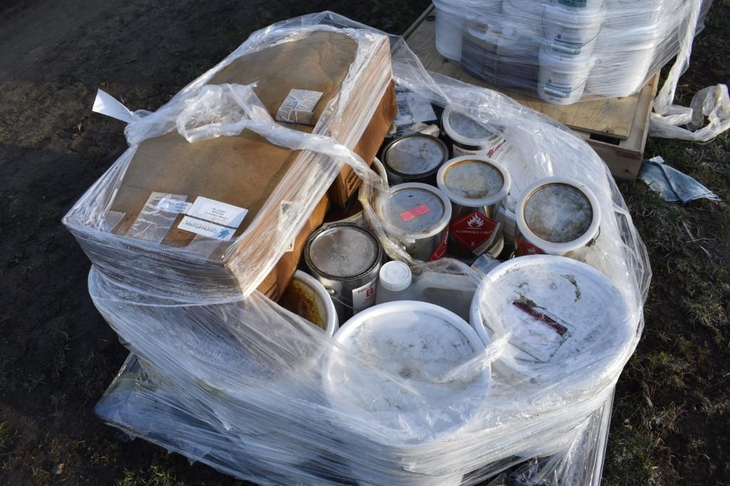 Pallet of Chemicals