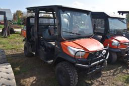 Kubota X1140 RTV Diesel Side by Side utility Vehicle